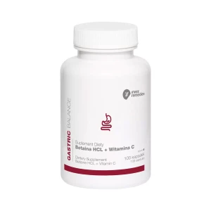 Betaina HCL + Witamina C 100 kapsułek